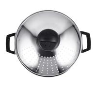 TEMPNAP Olla para Cocer Pasta de Acero Inoxidable Plata, Fácil de Lavar y Resistente al Óxido, Diseño Práctico y Acabado Fino para Cocina de Fideos Rápida