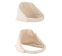 TEMPNAP Pañuelos de Algodón para Mujer Antifrío Prueba de Viento, Elásticos y Ajustables, 2 Piezas, Cálidos para Cabeza de Maternidad y Recuperación Postparto, Uso en Estilo Aleatorio