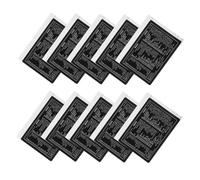 TEMPNAP Pegatinas de Atajos de Teclado para Portátil, 10 Piezas, Papel Resistente, Adhesivo sin Residuos, Guía Rápida de Referencia para Teclado Ordenador Portátil
