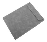 TEMPNAP Portapapeles A4 de Piel Gris Imán, Tablero Portátil para Escritura y Organización de Archivos de Oficina, Herramienta Práctica para Documentos, Menús y Apuntes en Catering y Hogar