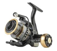 TEMPNAP Rueda de Pesca Metálica de 12 Pulgadas Carrete Giratorio Diseñada para Pesca en Embarcación y Surfcasting Equipo en Mar y Ríos