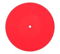 TEMPNAP Tapete para Discos de Vinilo de Silicona Antideslizante de 17 CM Que Mejora la Calidad de Audio y Neutraliza Movimientos para Tocadiscos Profesionales