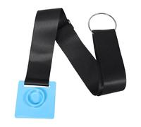 TEMPNAP Tope Antideslizante para Violonchelo y Contrabajo con Correa Ajustable, Material Plástico y Esponja, Adecuado para Uso en Estudio y Práctica en Casa, Color Azul