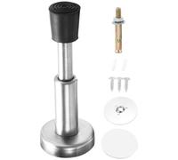 TEMPNAP Topes de Puerta de Metal Punta de Goma y Función Antichoque, Ideales para Puertas Interiores en Espacios Pequeños