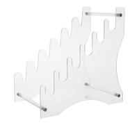 TEMPNAP Vitrina Transparente para Cuchillos Caja de Acrílico Desmontable Expositor de Cuchillos y Cortadores Mesa y Eventos en Casa