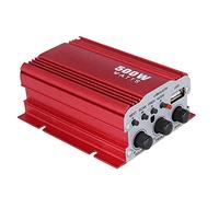 TEMPO DI SALDI Amplificador estéreo 500 W de 2 canales con mando a distancia 12 V Mp3 USB Audio Speaker