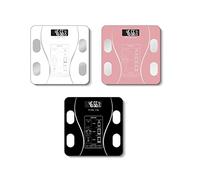 TEMPO DI SALDI Báscula de cristal templado digital inteligente con aplicación para smartphone de hasta 180 kg