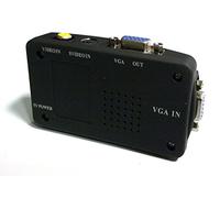 tempo di saldi Convertidor Adaptador De Video De AV, RCA, S-Vídeo A VGA para Monitores Y Proyectores