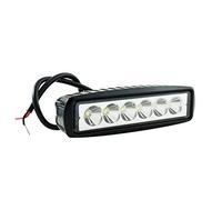 tempo di saldi Faro de LED de 18 W luz blanca fría de trabajo 6 LED para coche, moto todoterreno