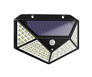 tempo di saldi Foco exterior crepuscular de energía solar 100 LED con sensor de movimiento