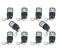 Tempo di Saldi Juego de 10 mandos a distancia universales para puerta automática, código fijo, frecuencia de 433,92 MHz (colores de luz surtidos)