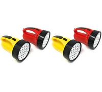 tempo di saldi Luz De Emergencia Linterna Portátil Lámpara Recargable Blanca 19 Led (Paquete de 2)