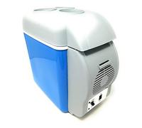 tempo di saldi Mini Nevera portátil de Viaje para Coche, Caravana, 6 l, Caliente y frío, con Cable de 12 V