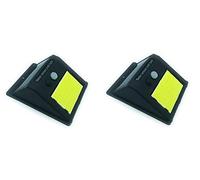 tempo di saldi Par de focos de exterior crepuscular de energía solar con 48 LED y sensor