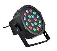 tempo di saldi Proyector de cabeza giratoria con 7 LED de 10 W RGB efecto discoteca fiestas DMX