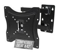 TEMPO DI SALDI Soporte Brazo TV, Soporte de Pared para Monitor LCD LED de 14" a 32" 36" 38" 40" 42"