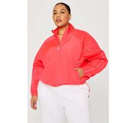 Tempo Lightweight Windbreaker Fabletics Rosa Womens 4X plus