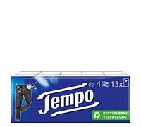 Tempo - Pañuelos clásicos (4 capas, 15 x 10 unidades, 150 unidades)