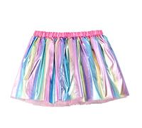 Tempo Shorts Niñas Niño Niña Bebé Cumpleaños Falda Niña Fiesta Tutú Princesa Esquí Niños Vestido Arco Iris Moda Pantalones Cortos 98, azul claro, 18-24 meses