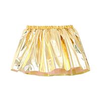 Tempo Shorts Niñas Niño Niña Bebé Cumpleaños Falda Niña Fiesta Tutú Princesa Esquí Niños Vestido Arco Iris Moda Pantalones Cortos 98, dorado, 18-24 meses