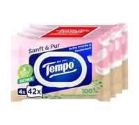 Tempo Toallitas húmedas Suave & Pur 4 x 42 Toallitas
