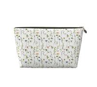 Temporada Acuarelas De Hierbas Flores, Bolsa de Maquillaje Bolsa de cosméticos Bolsa de artículos de tocador de Viaje portátil Bolsa de artículos de tocador
