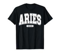 Temporada de Aries 21 de marzo y 19 de abril Cumpleaños del zodiaco Camiseta