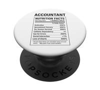 Temporada de impuestos de donaciones de contador divertido CPA PopSockets PopGrip Adhesivo