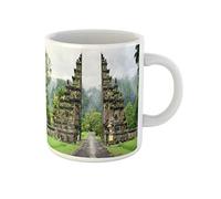 Temporada De Lluvias En Bali, Indonesia, Después De Las Montañas De Lluvia Tazas Té Cerámica Tazas De Regalo Graciosa Tazón De Café Regalos Divertidos Para Oficina Colegas Trabajo 330Ml