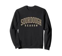 Temporada de Masa Madre Artesano Panadero fabricación de Pan Vintage Sudadera