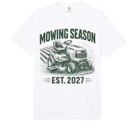 Temporada de siega EST 2027 Cortacésped Tractor de césped Comfort Colors Adult Heavyweight T-Shirt