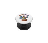 Temporada del Festival del Loro Psicodélico Vintage Radio Jam PopSockets PopGrip Adhesivo