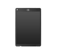 Temporada Escolar Tableta de Escritura Fina de 12 Pulgadas ElectróNica Borrable a Mano Pintura Graffiti LCD Tableta de Dibujo, Negro