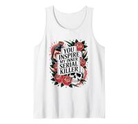 Temporada Espeluznante Divertida Que inspiras a mi Asesino en Serie Interior Camiseta sin Mangas