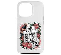 Temporada Espeluznante Divertida Que inspiras a mi Asesino en Serie Interior Carcasa para iPhone 13 Pro