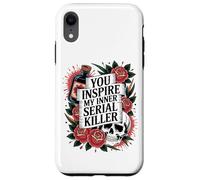 Temporada Espeluznante Divertida Que inspiras a mi Asesino en Serie Interior Carcasa para iPhone XR
