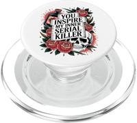 Temporada Espeluznante Divertida Que inspiras a mi Asesino en Serie Interior PopSockets PopGrip para MagSafe