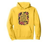 Temporada Espeluznante Divertida Que inspiras a mi Asesino en Serie Interior Sudadera con Capucha