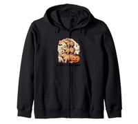 Temporada Espeluznante - Halloween - Capibara Vibes - Capibara Divertida Sudadera con Capucha