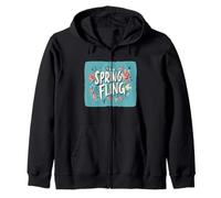 Temporada fresca de primavera para los amantes de la floración Sudadera con Capucha