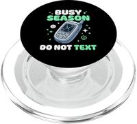 Temporada ocupada No Enviar Mensajes de Texto Auditoría de impuestos financieros Contador PopSockets PopGrip para MagSafe