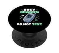 Temporada ocupada No Enviar Mensajes de Texto Auditoría de impuestos financieros Contador PopSockets PopGrip Adhesivo