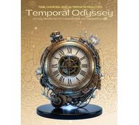 Temporal Odyssey: A 30-Day Time Travel Adult Coloring Book & Journal for Stress Relief, Anxiety, and Mindfulness Through Past, Present, and Future Worlds