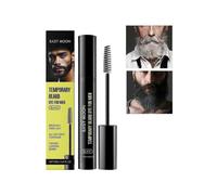 Temporary Beard Dye for Men - Black Beard, Mustache & Eyebrow Color