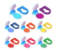 Temporary Hair Dye Chalk - 8 Color Dyeing Paint for Kids, 2.17x1.58 inches Washable Hair Coloring Chalk for Halloween, Christmas, Birthday Cosplay Masquerade Dressing Up Costume