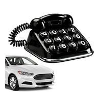 Temporary Parking Sign, Creative Retro Telephone Design Auto Display