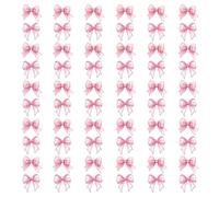 Temporary Sticker, Bow Tie Decals, Pink Tattoo Stickers, 30x Bow Tie Stickers, Wedding Body Decals, Cute Body Art Stickers for Gathering, Traveling, Wedding, Special Events