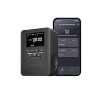 Temporizador 2 en 1 MARS Hydro ITime 2025, digital, doble enchufe, control de aplicaciones, programable individualmente, 12 interruptor de encendido/apagado para usar en la oficina en casa y en el