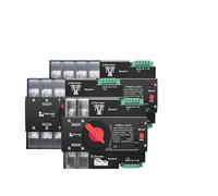 Temporizador ATS 2P, 3P, 4P, 230V, interruptor Selector de transferencia doble potencia, Control ininterrumpido, 125A, TOQ7e-125(4P 230VAC ATS,125A)