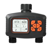 Temporizador automático de agua para jardín, máquina de riego digital, aspersor inteligente para exteriores, para ahorrar tiempo y temporizador automático para manguera de jardín
